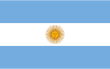 Bandera del país Argentina